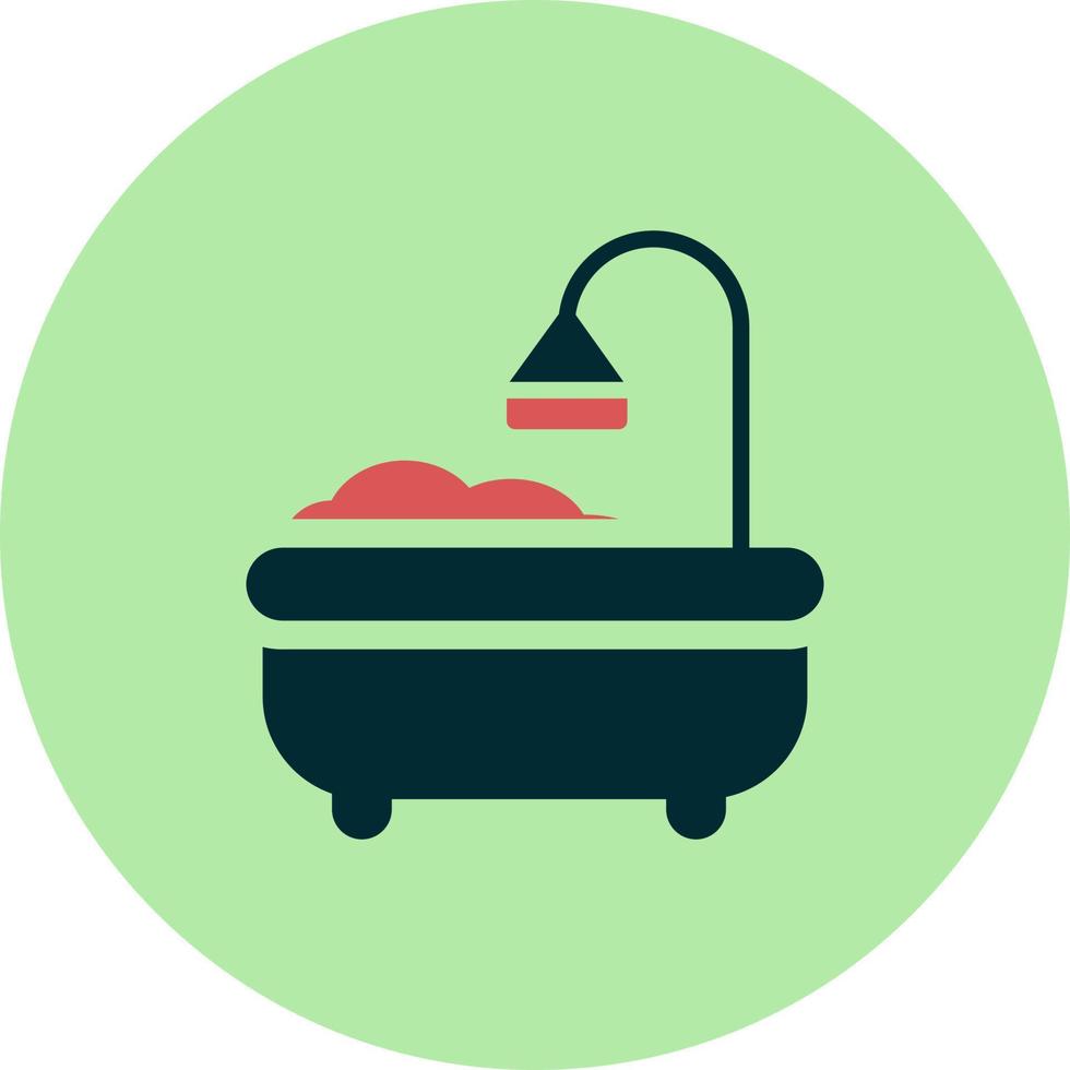 icono de vector de baño