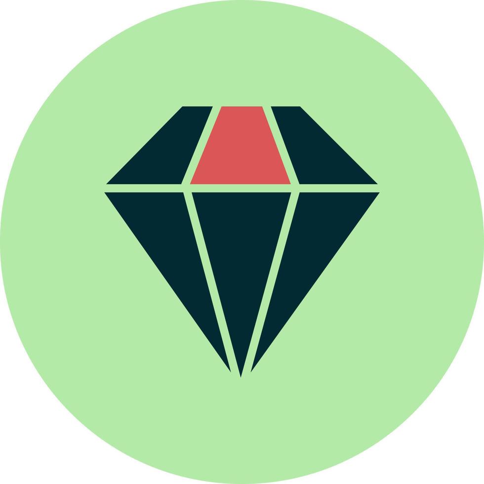 icono de vector de diamante