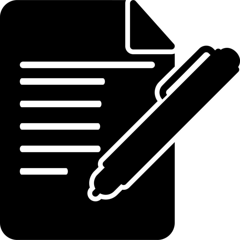 Write Vector Icon