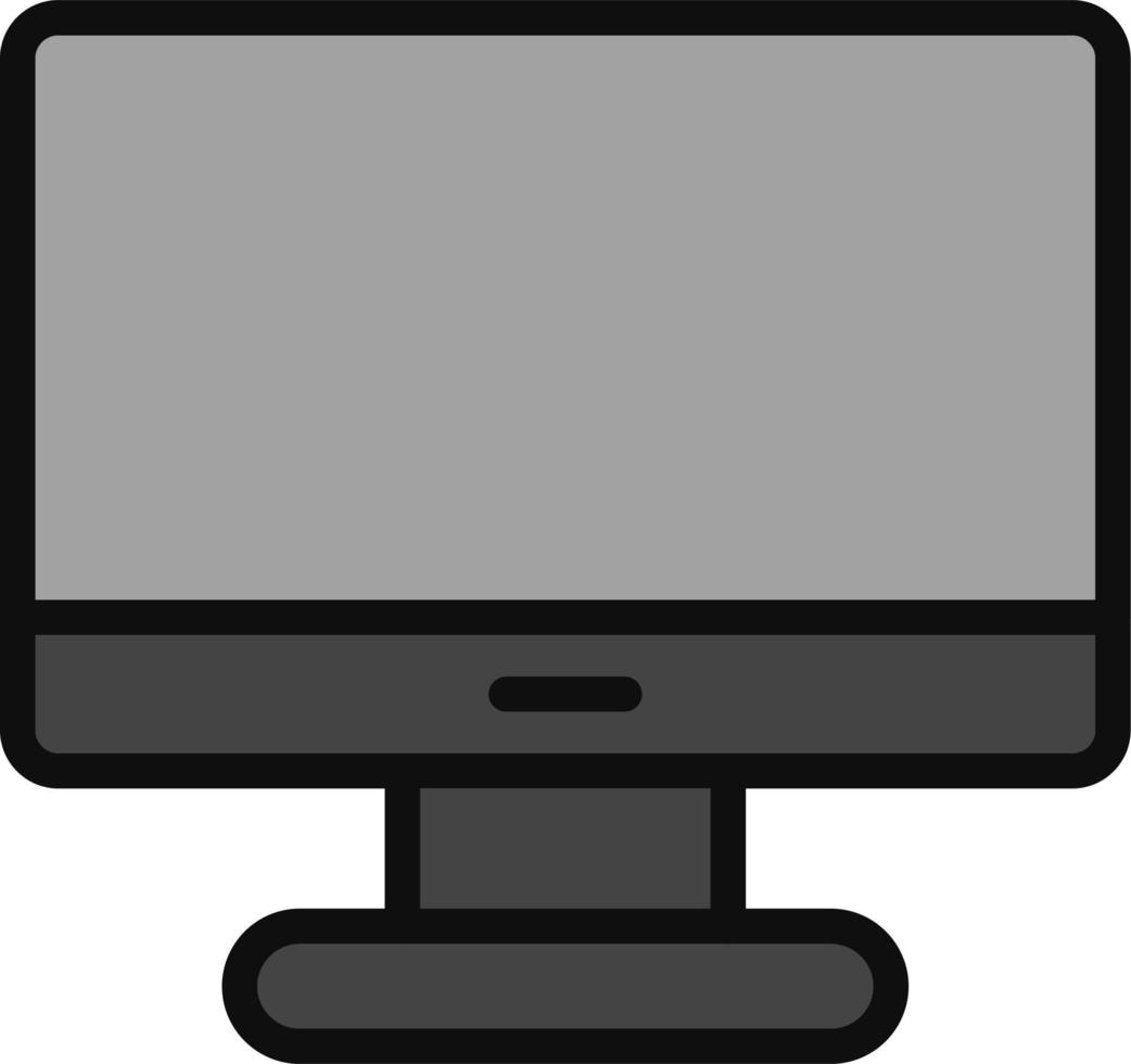 Monitor Vector Icon