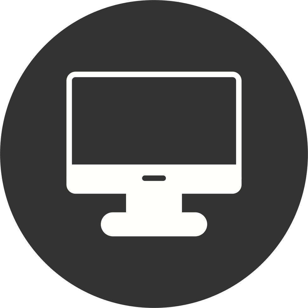 Monitor Vector Icon