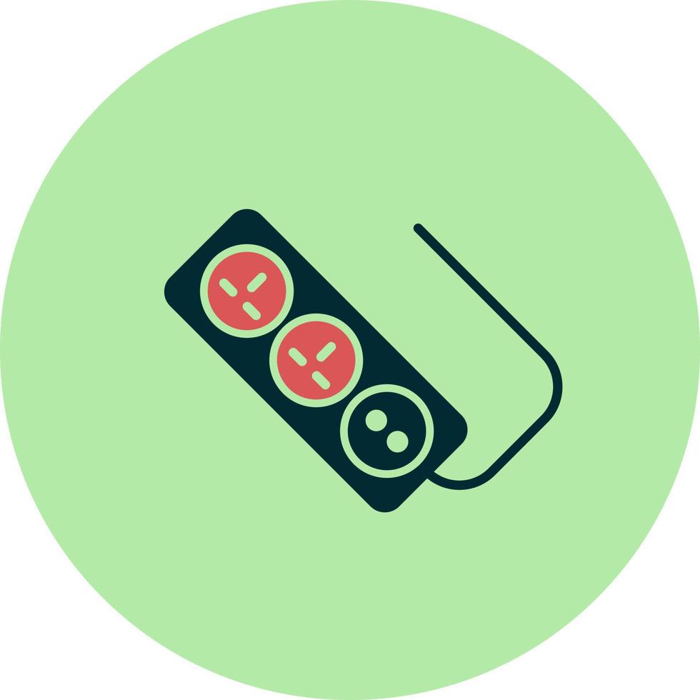 Power strip Vector Icon