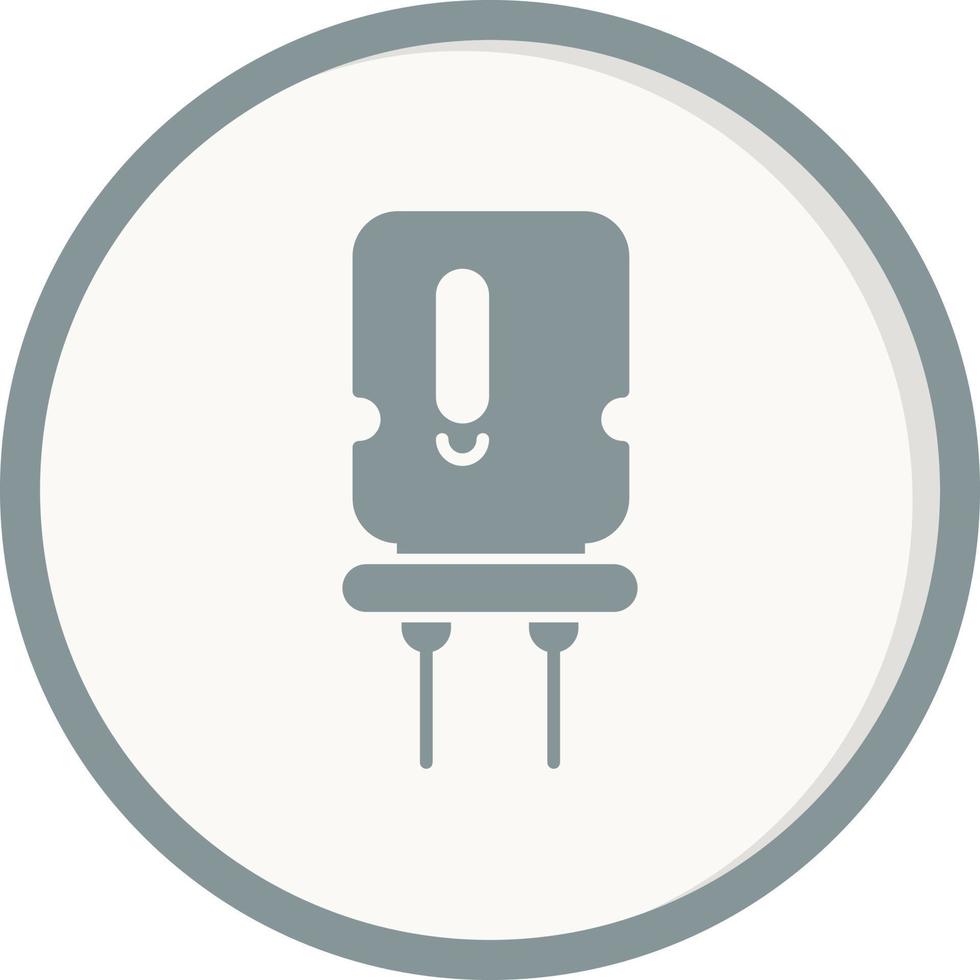 Capacitor Vector Icon