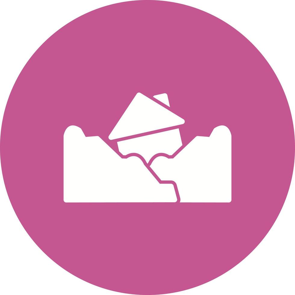 Earthquake Vector Icon