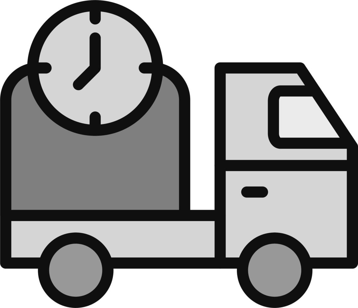 Delivery Time Vector Icon