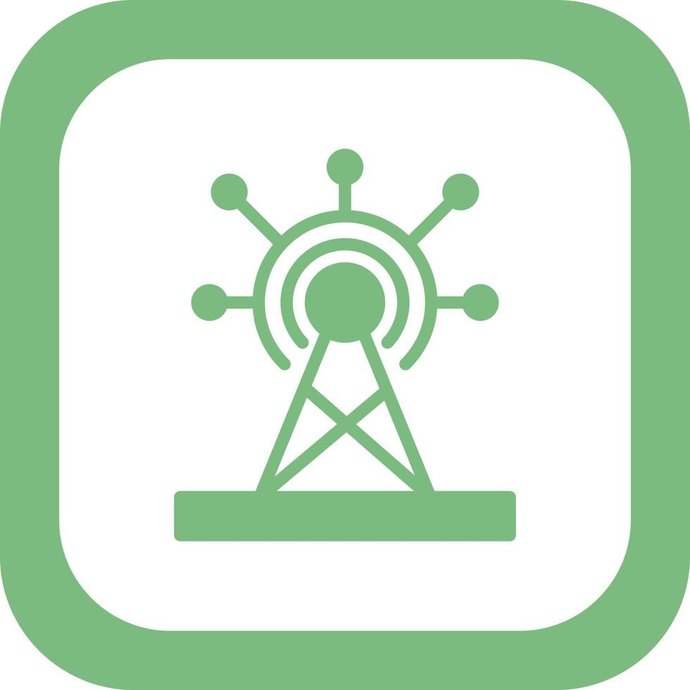Communication Tower Vector Icon