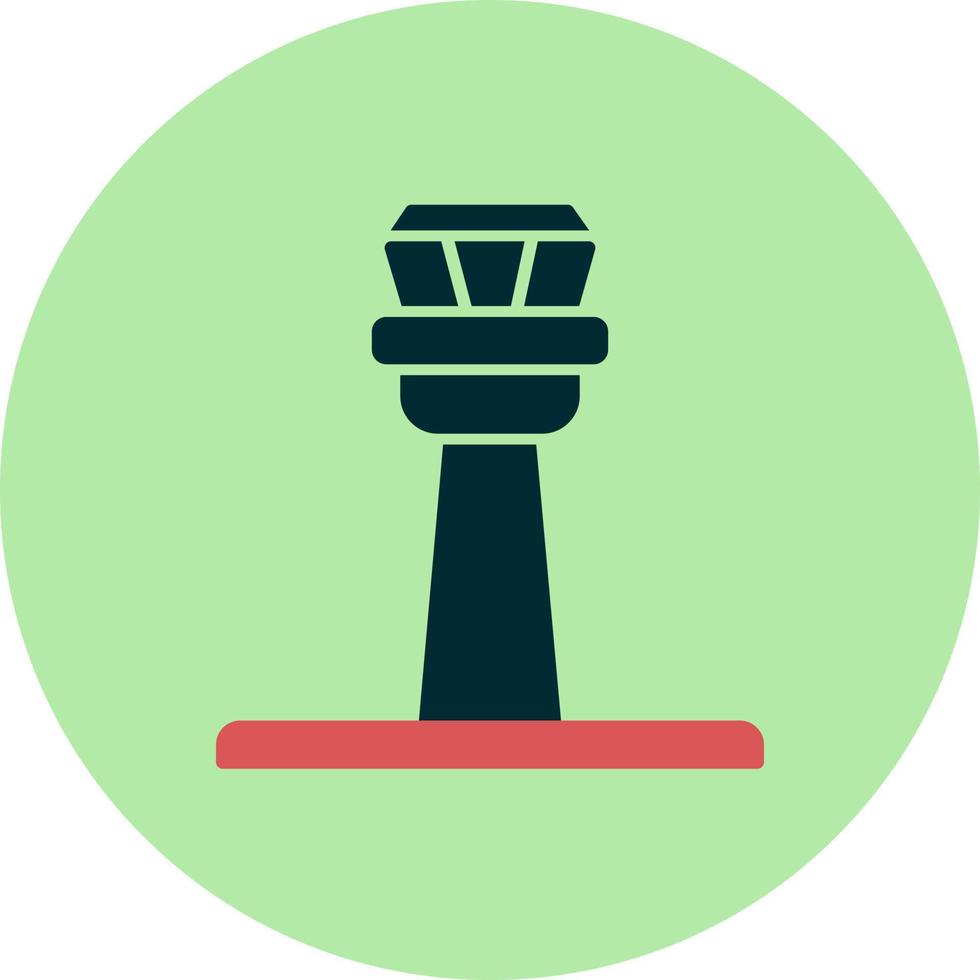 icono de vector de torre de control