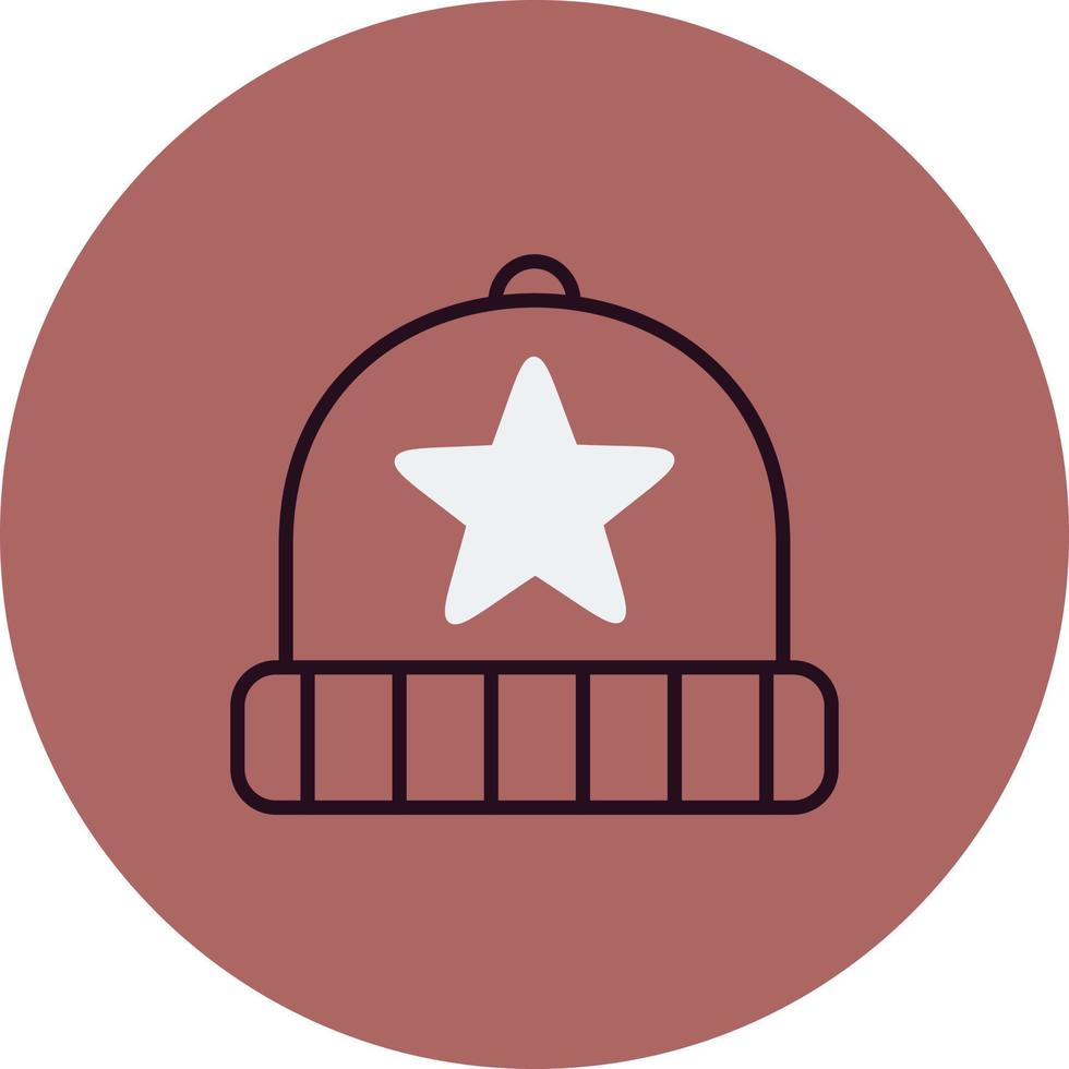 icono de vector de gorro