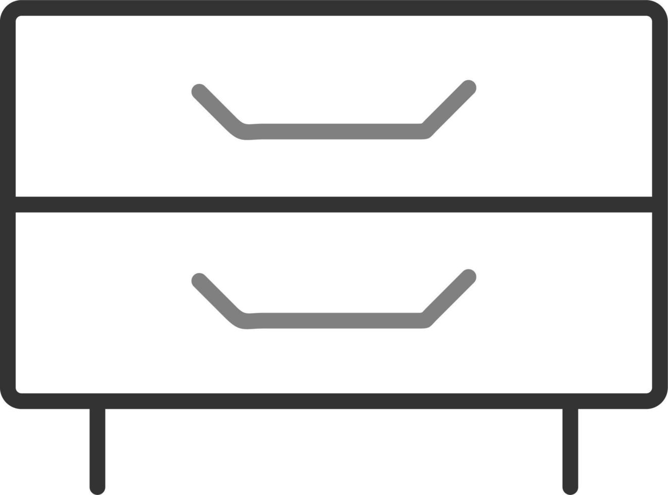 Drawer Vector Icon
