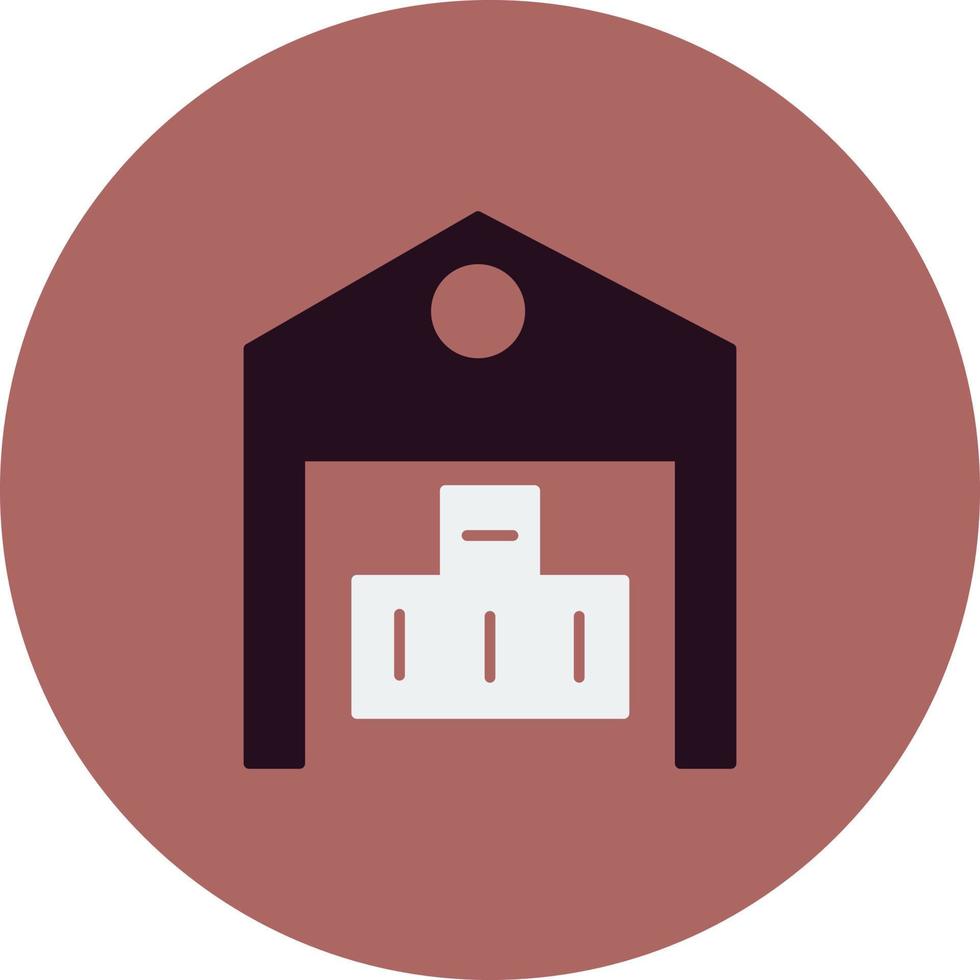 Warehouse Vector Icon