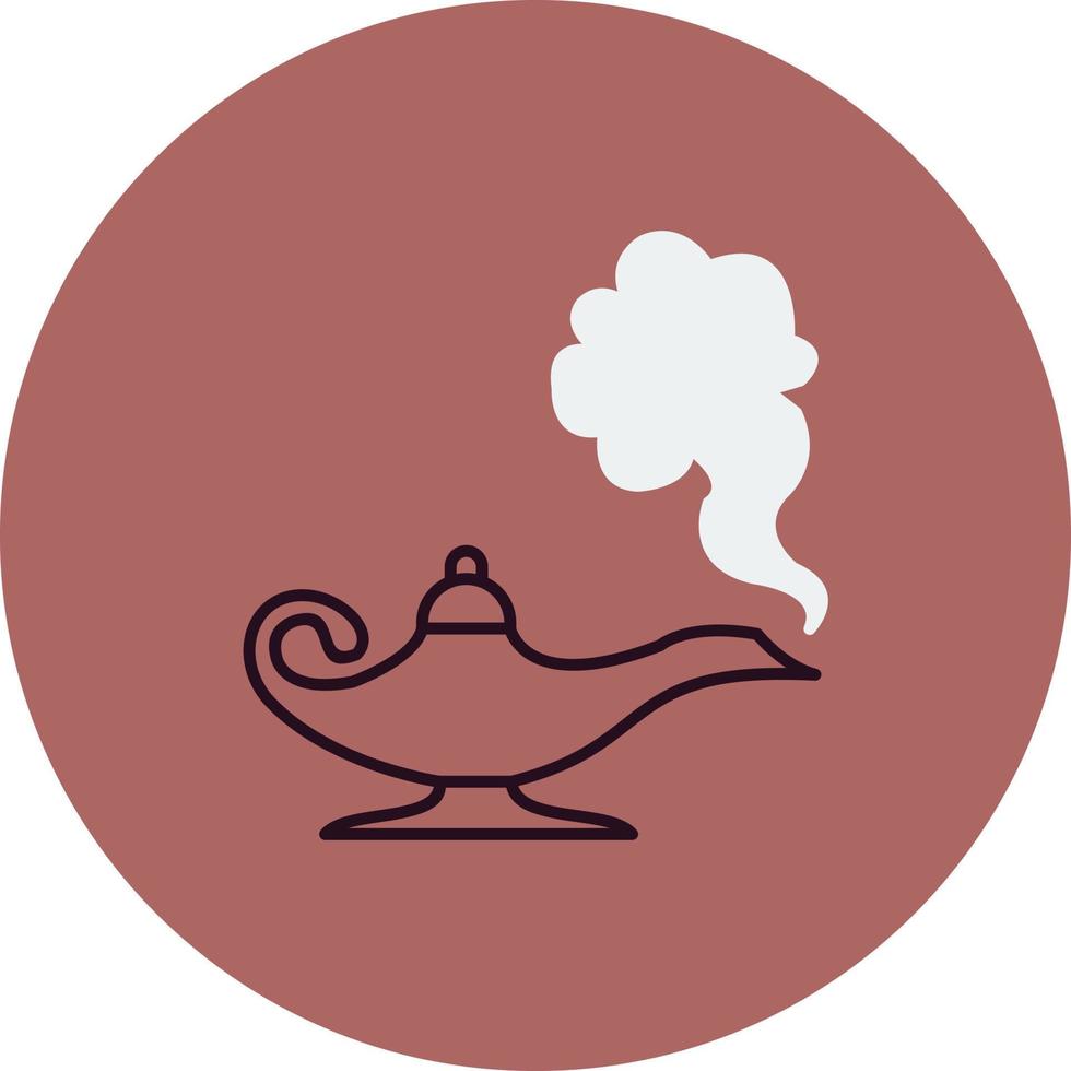 Magic lamp Vector Icon