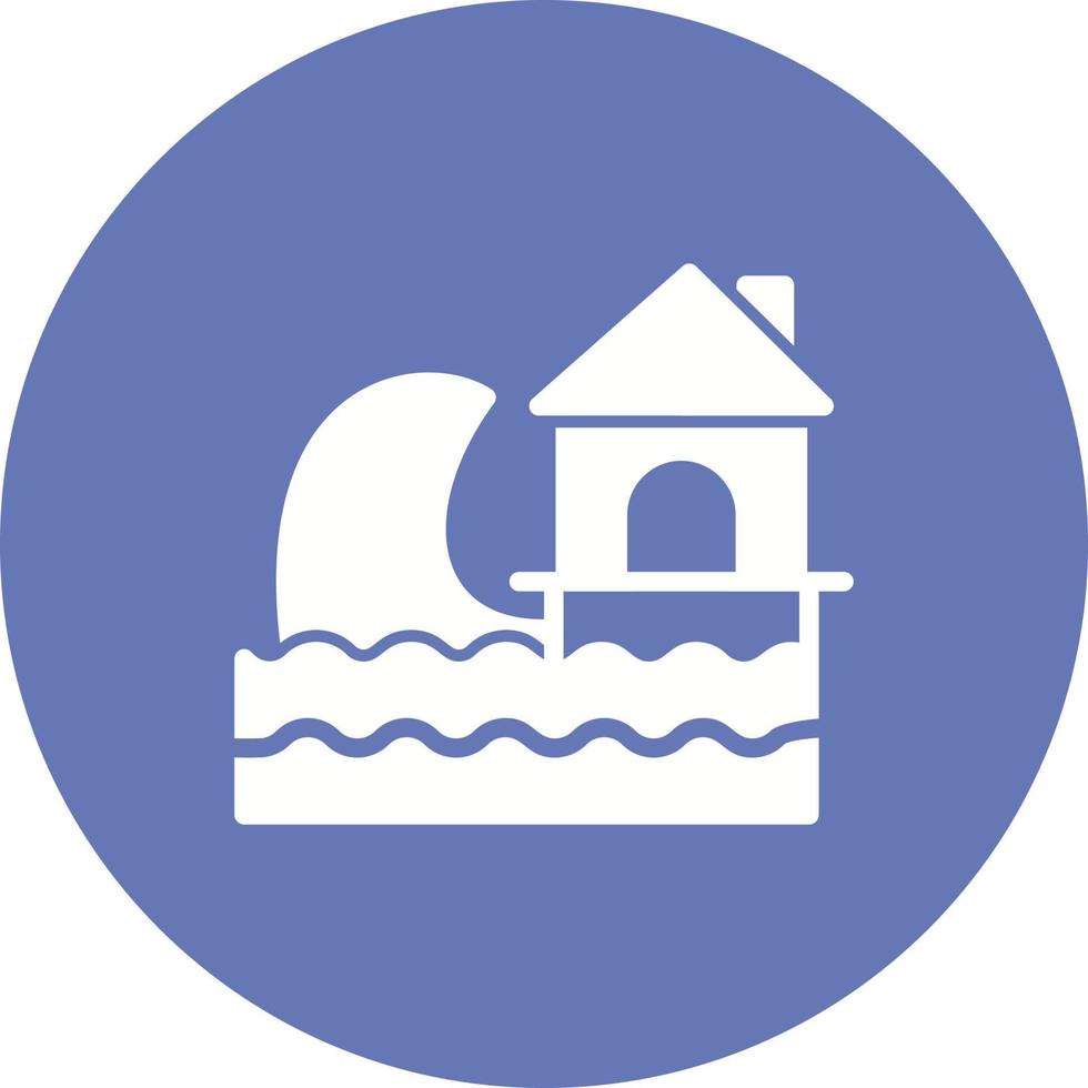 Tsunami Vector Icon