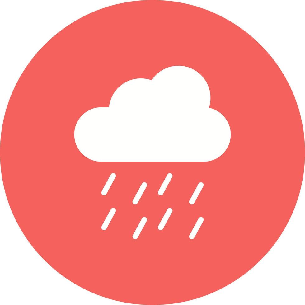 Heavy Rain Vector Icon