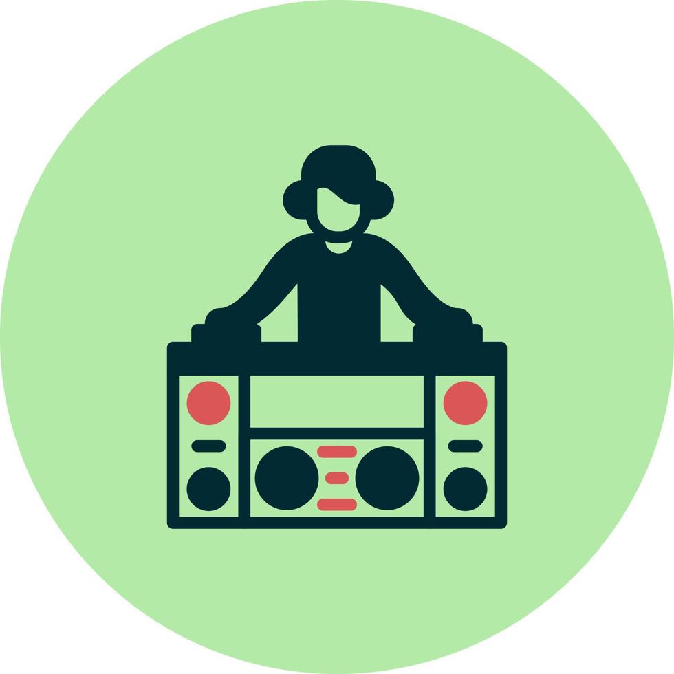 Dj Vector Icon