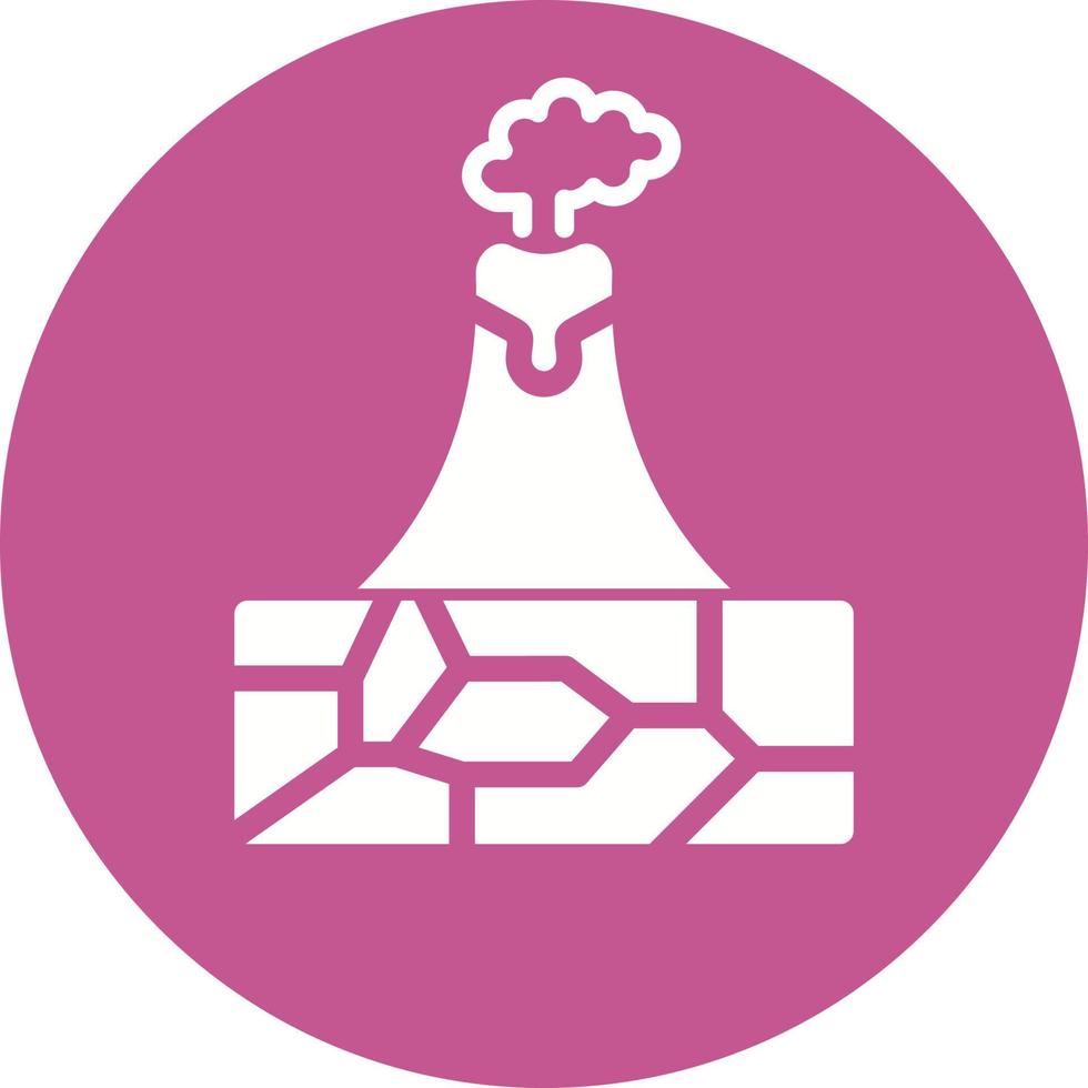 Volcano Vector Icon
