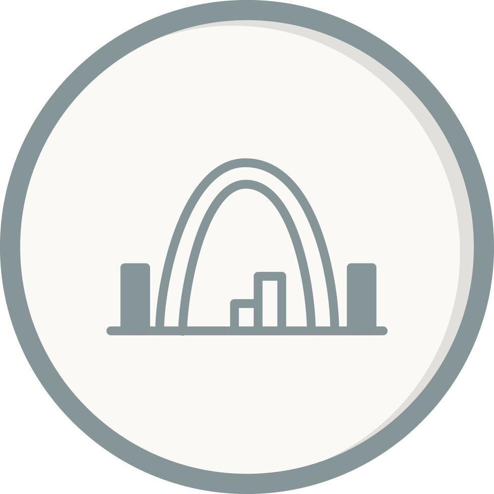 Gateway Arch Vector Icon
