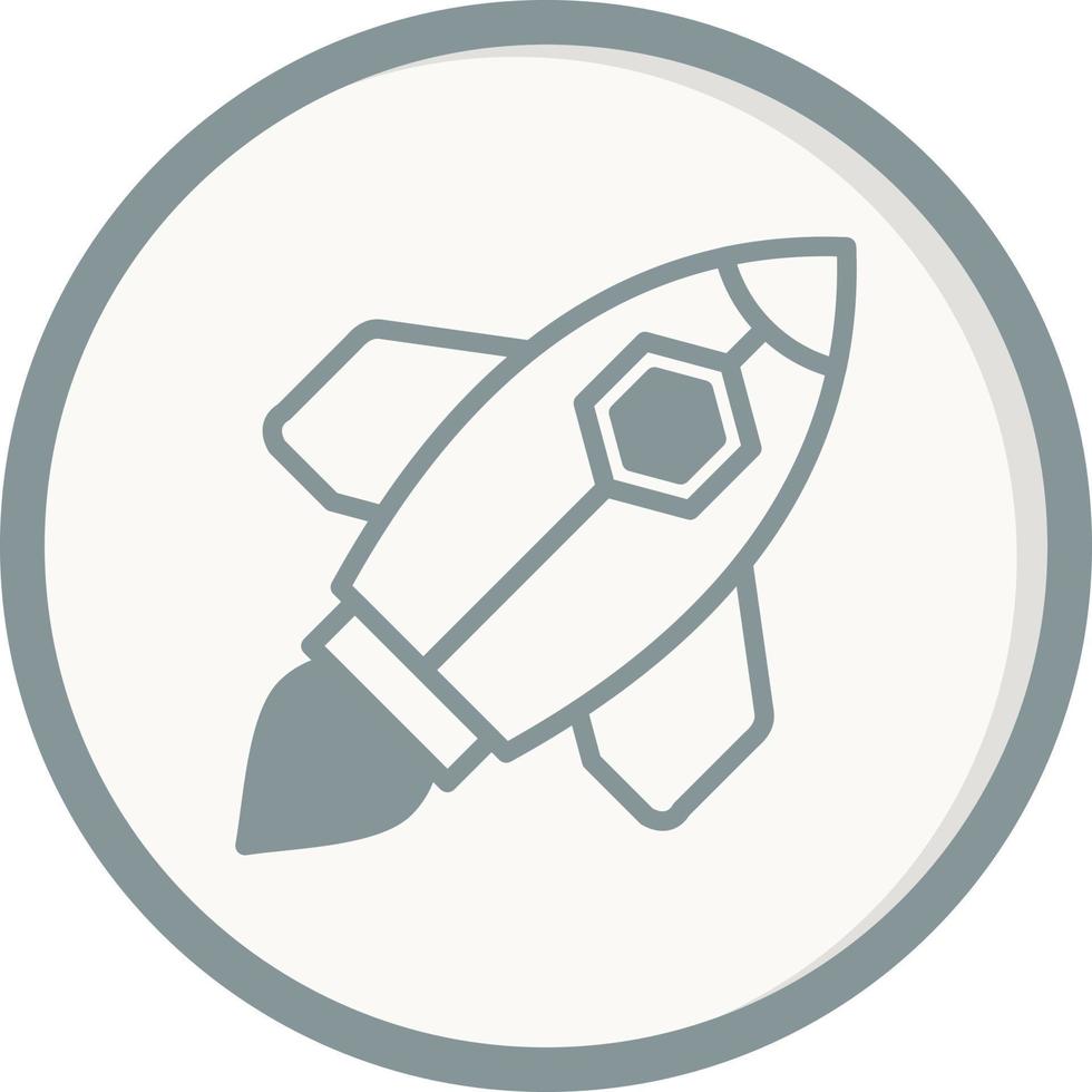 Nft Rocket Vector Icon
