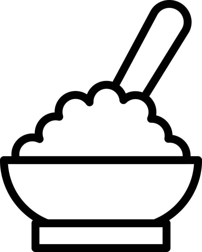 Cereal Bowl Vector Icon