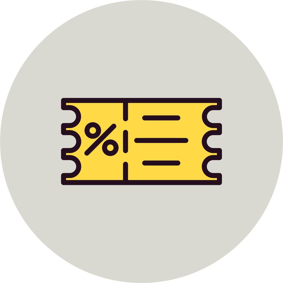 Voucher Vector Icon