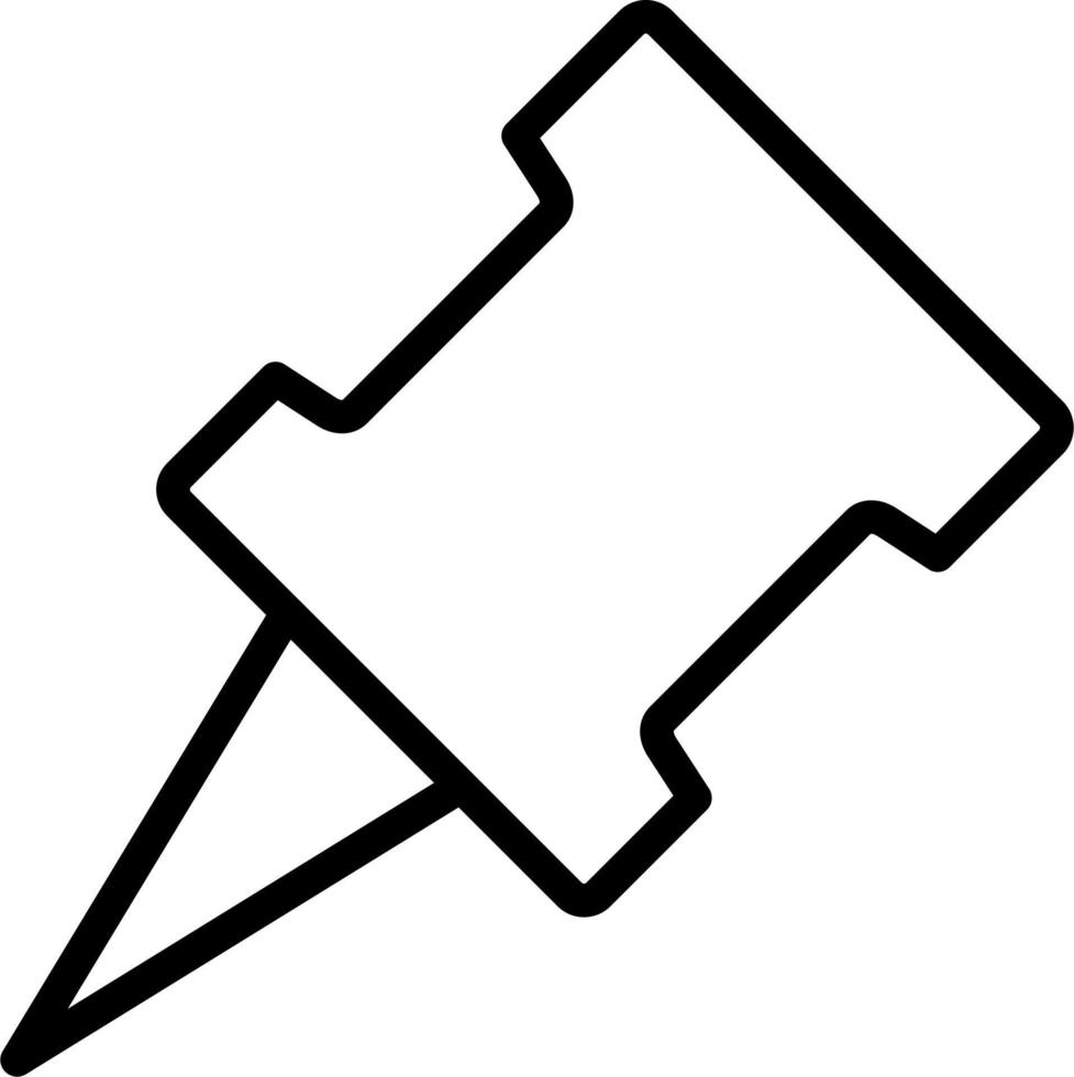 Pin Vector Icon