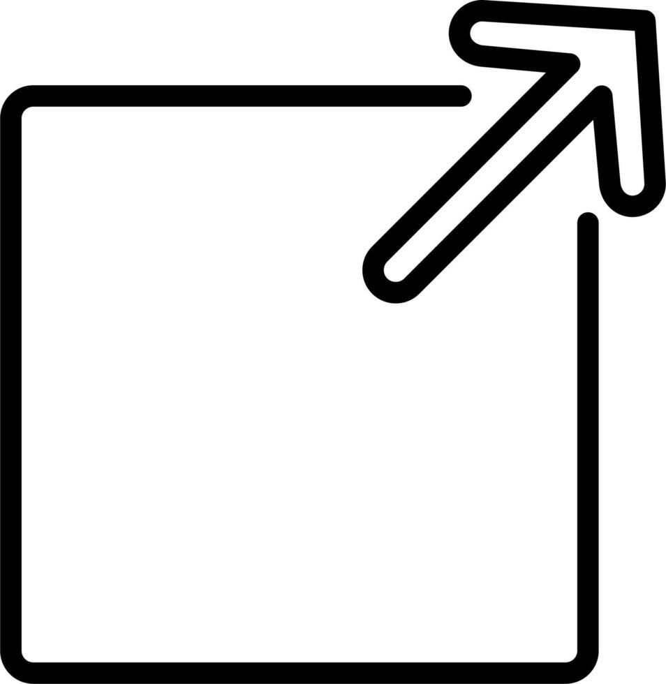 Outside Vector Icon