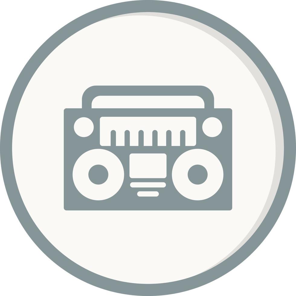 radio cinta vector icono