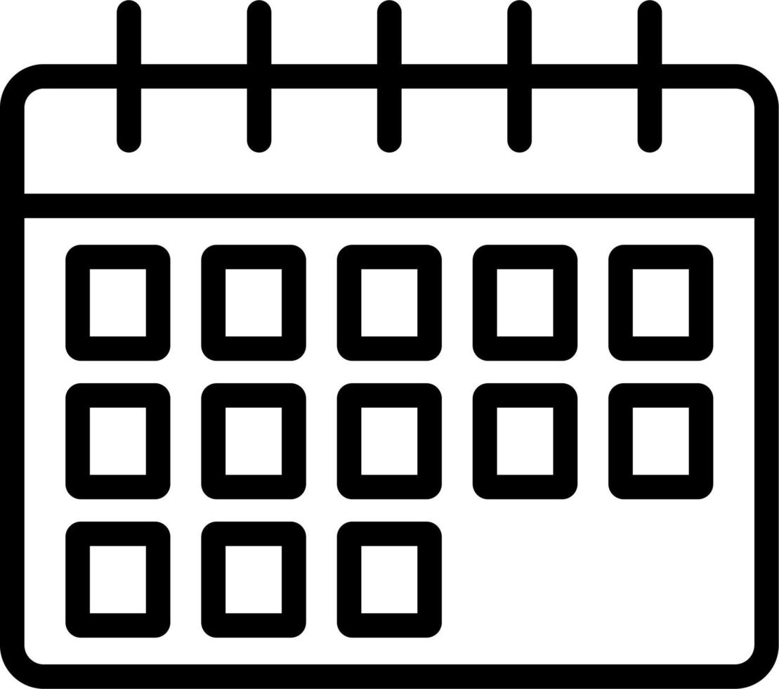 Calendar Vector Icon
