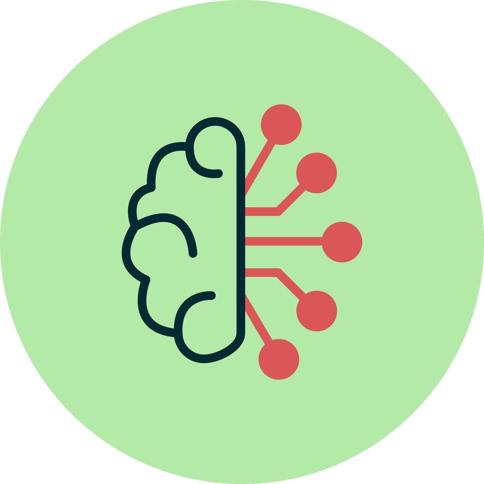 Artificial Intelligence Vector Icon