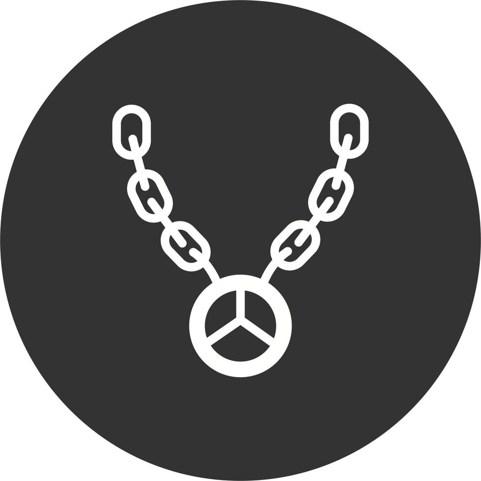 Hip Hop Necklace Vector Icon