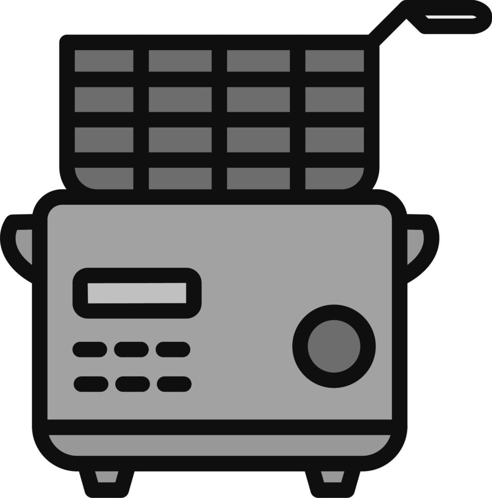 Deep Fryer Vector Icon