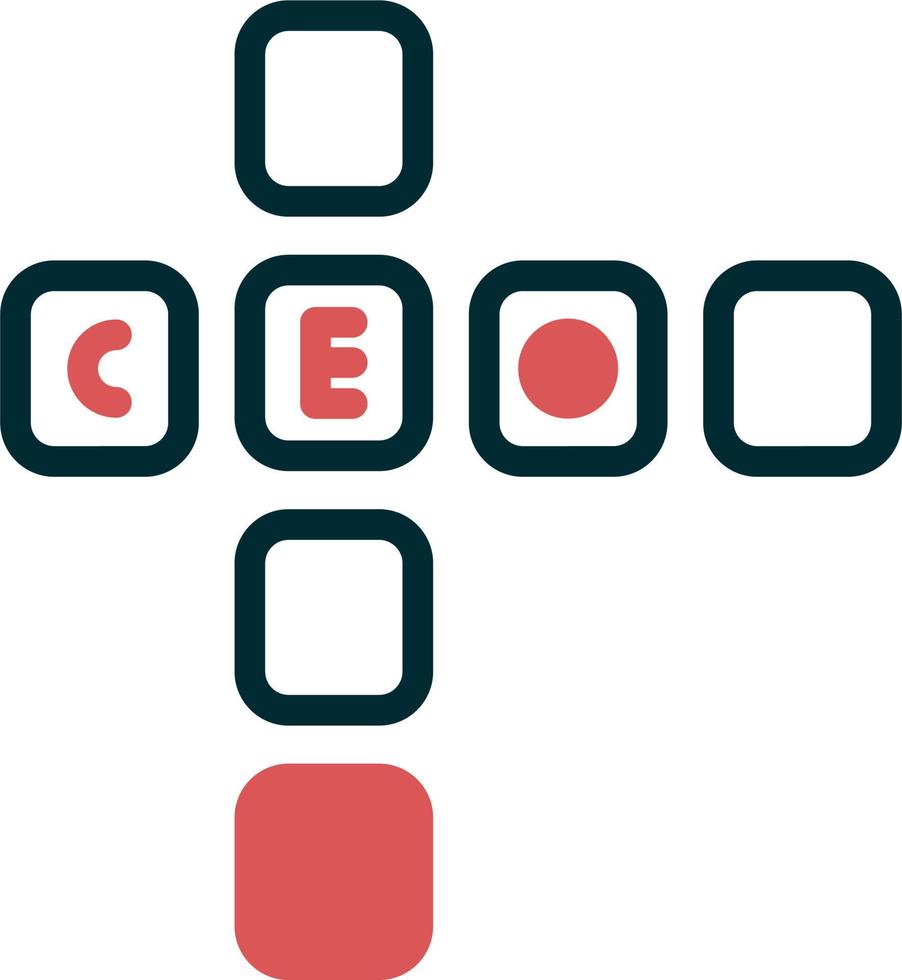 Scrabble Vector Icon