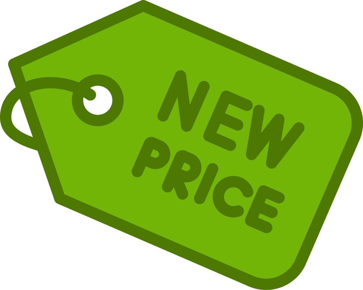 New Price Vector Icon