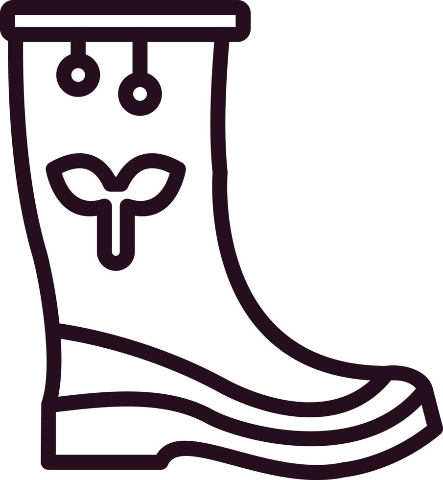 Rain Boots Vector Icon