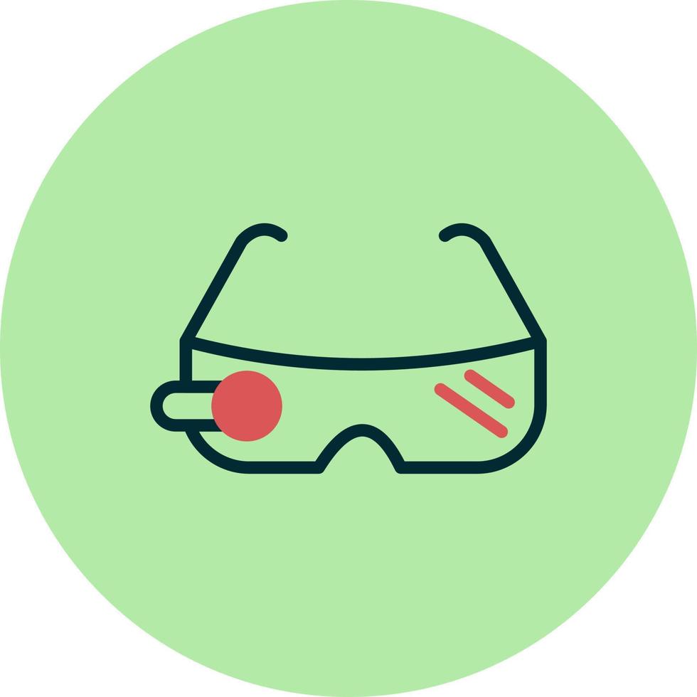 Smart Glasses Vector Icon