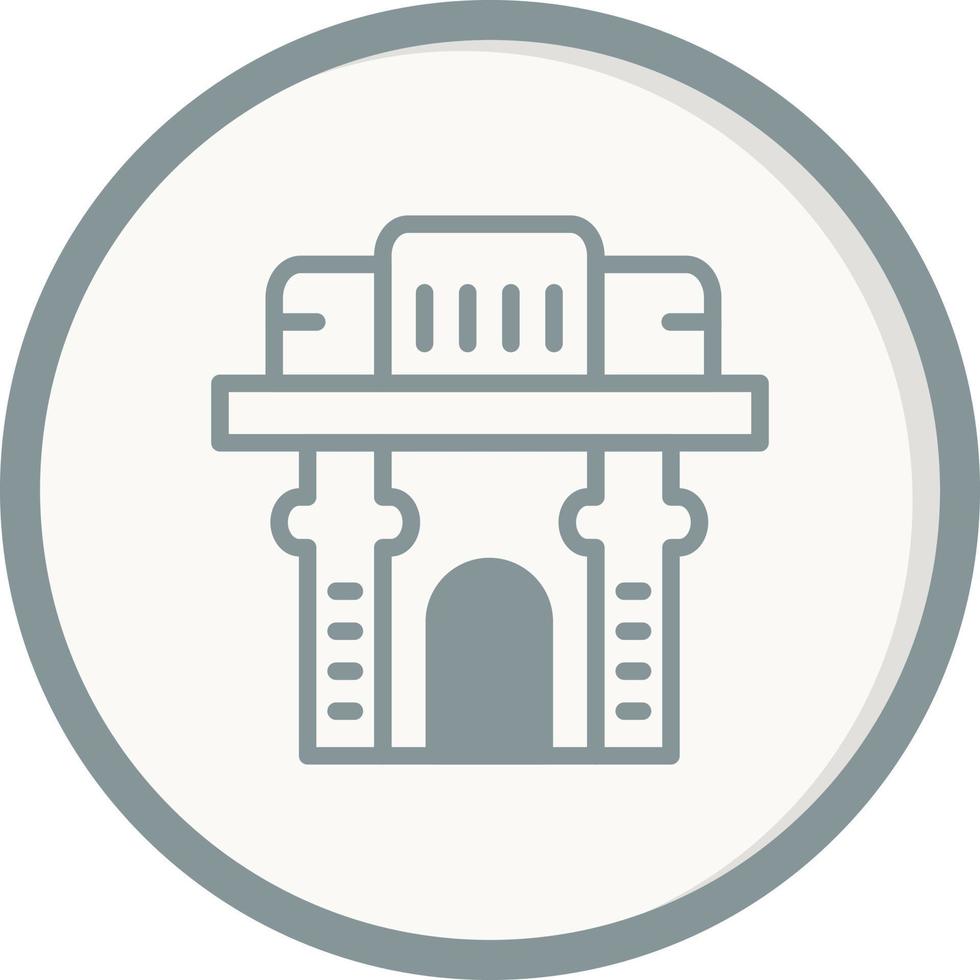 Gate Of India Vector Icon