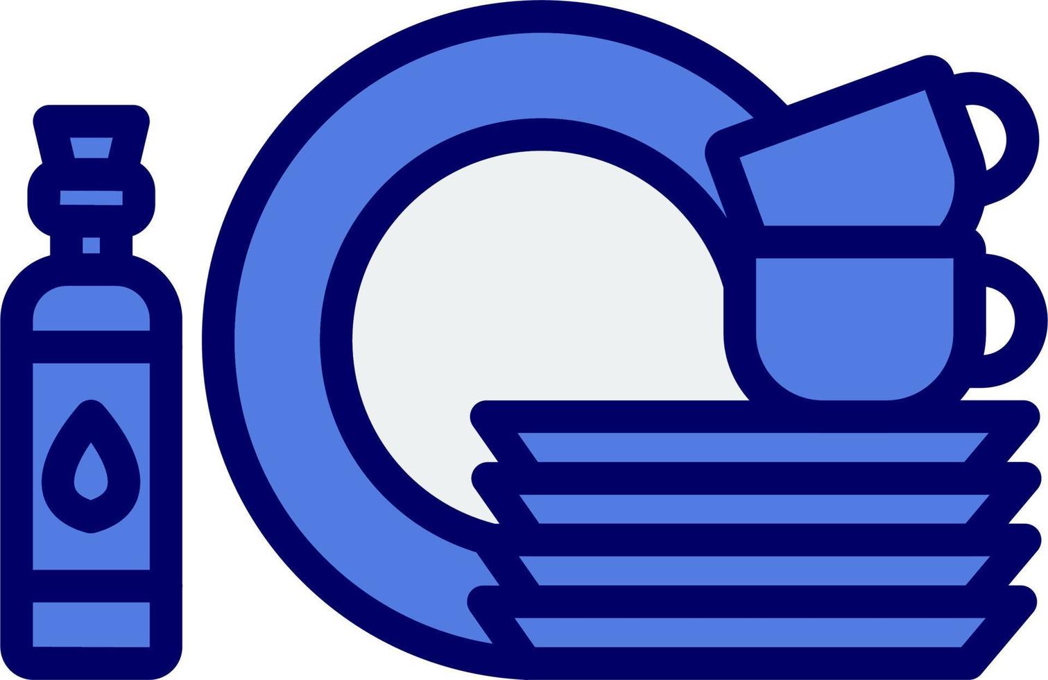 Dishes Vector Icon