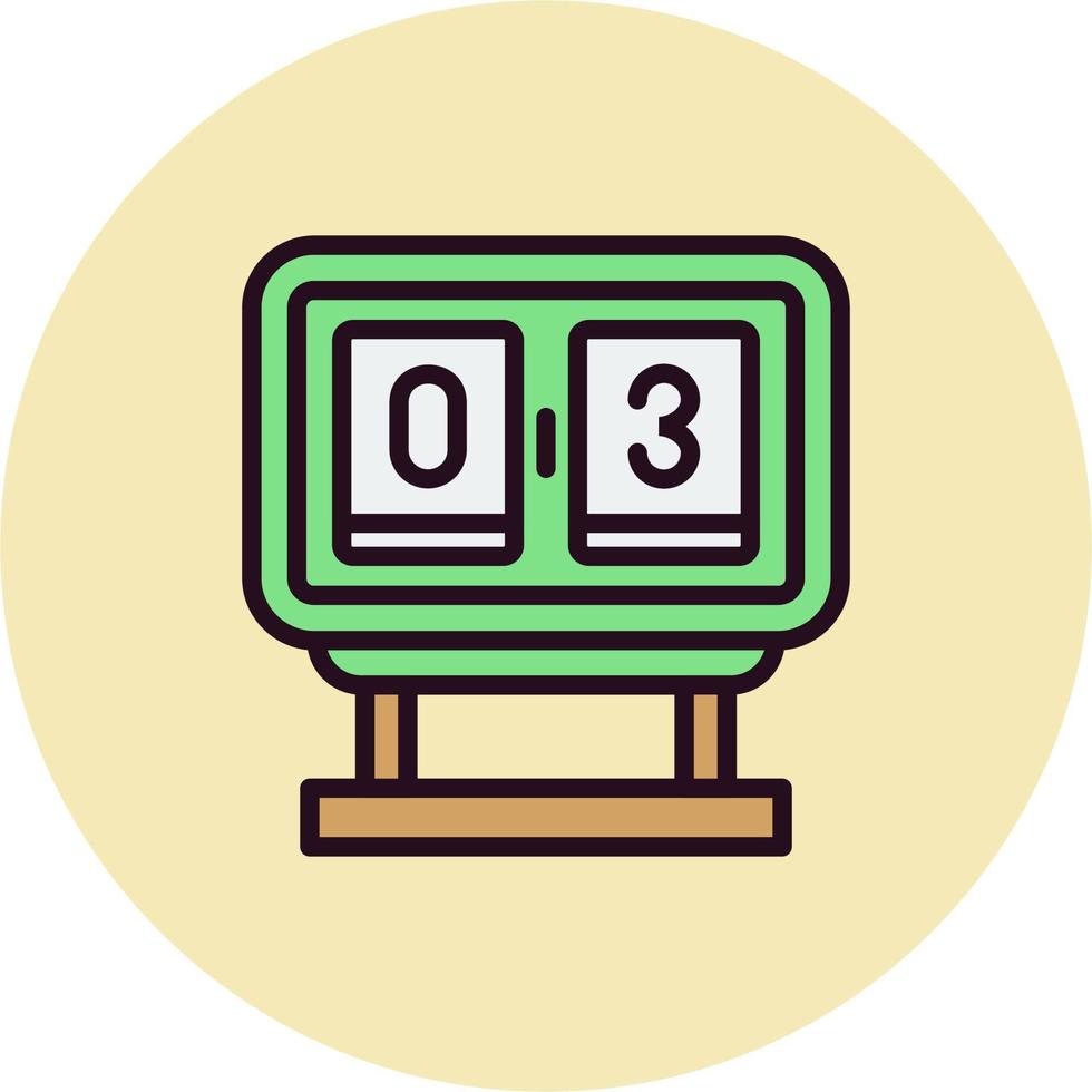 Scoreboard Vector Icon
