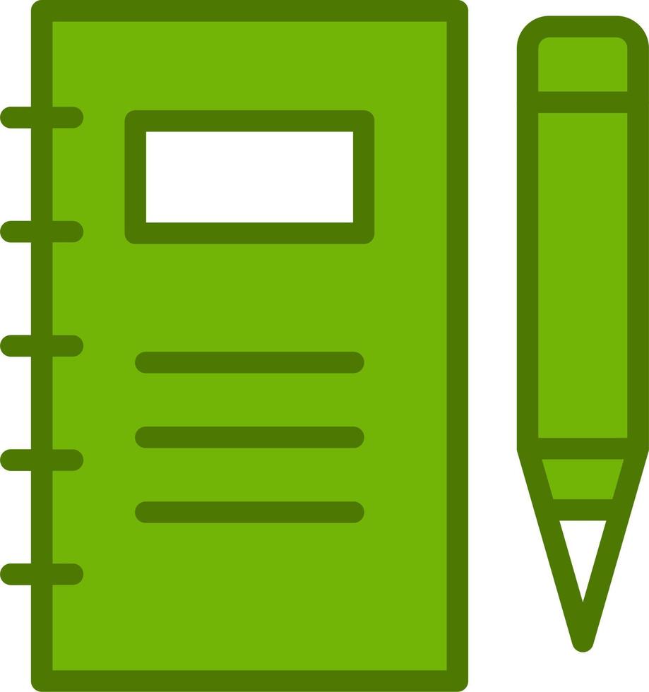 Notebook Vector Icon