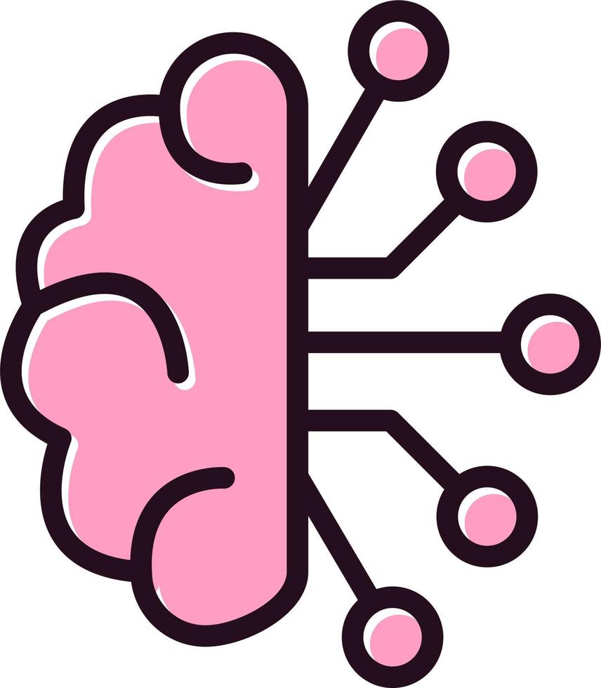 Artificial Intelligence Vector Icon