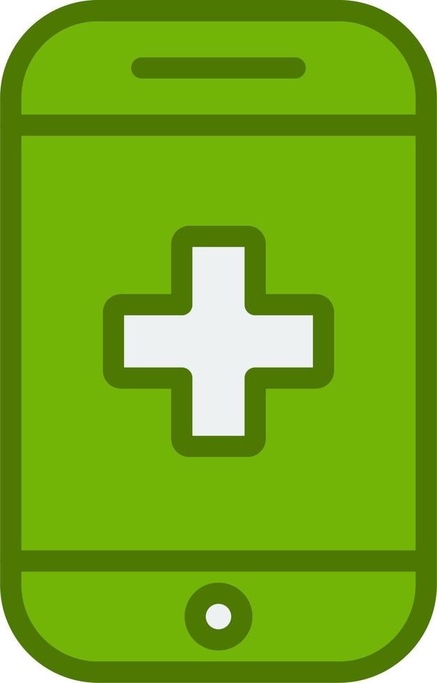 Online Medical App Vector Icon