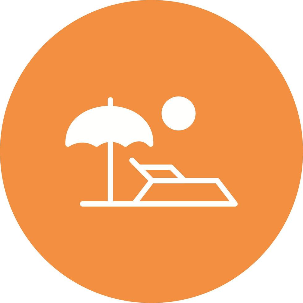 Beach Vector Icon