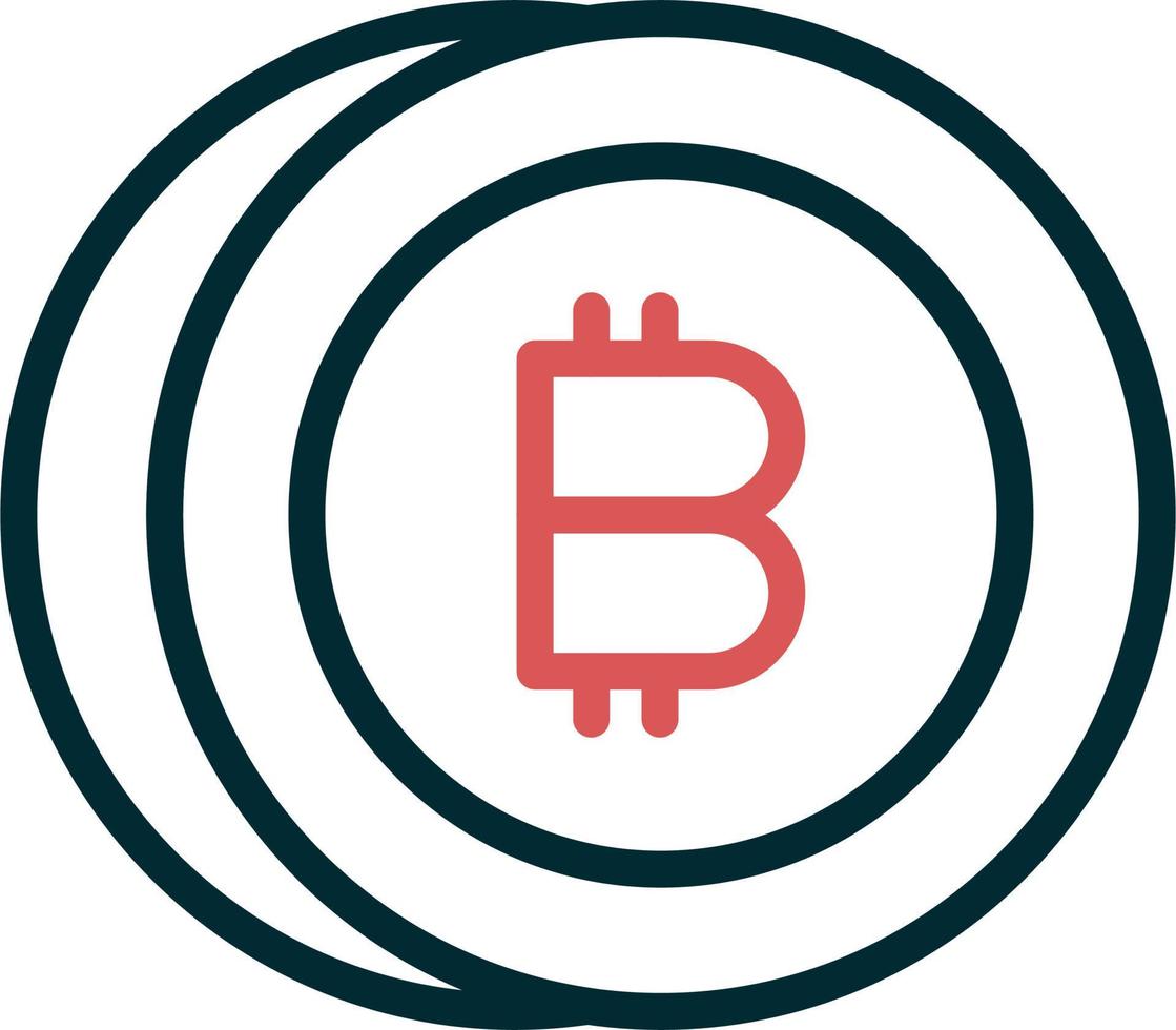 Bit Coin Vector Icon