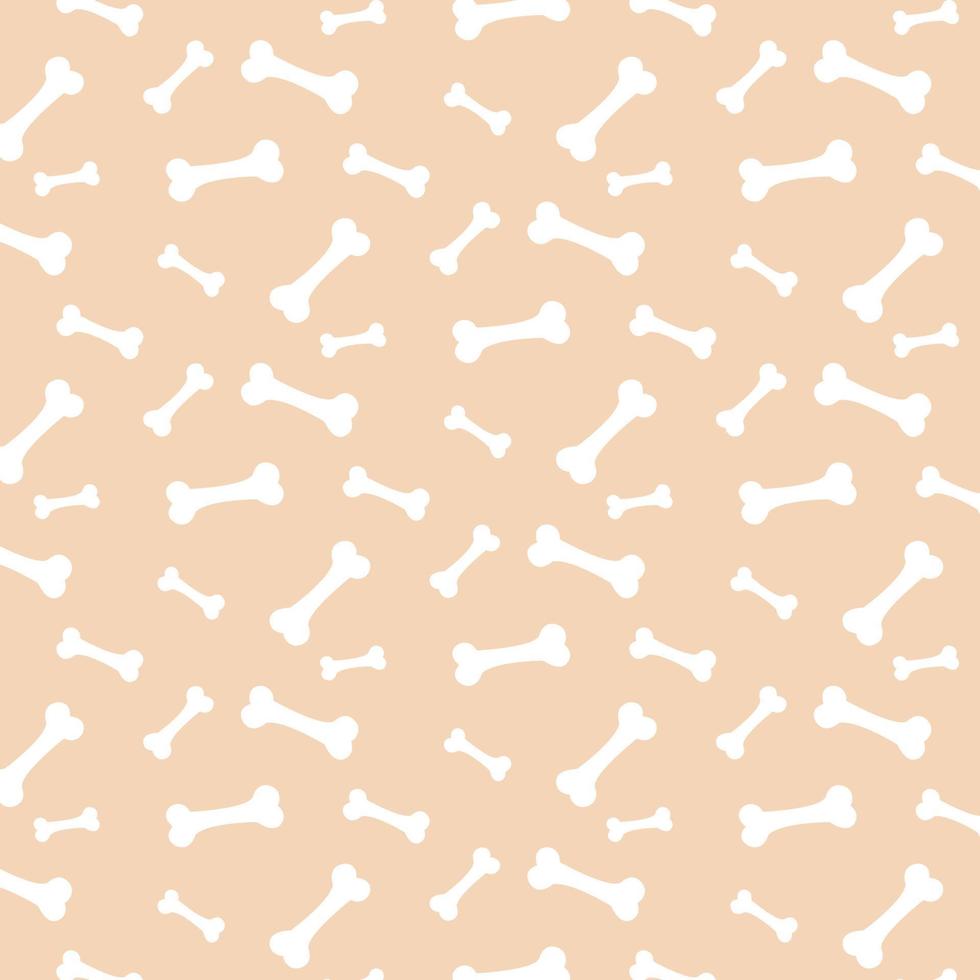 Dog bone icon seamless pattern.Design for print, wedding, backdrop, wallpaper. Vector illustration
