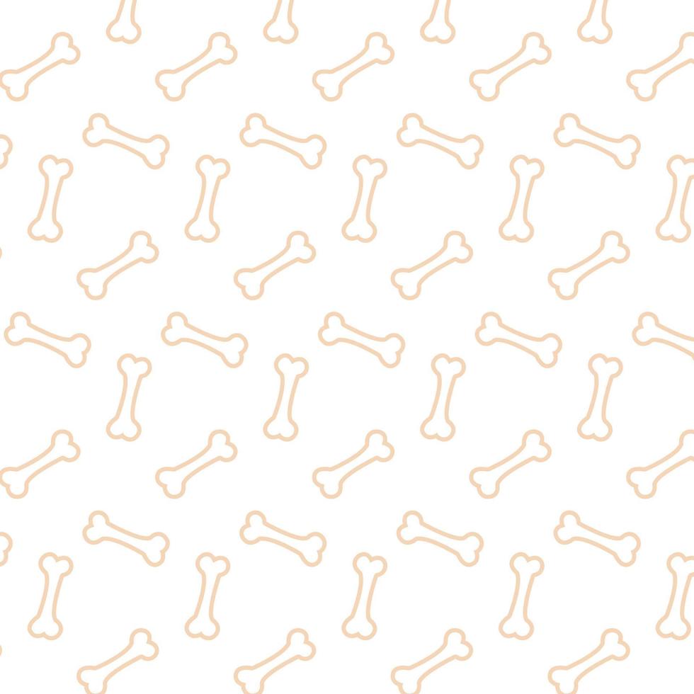 Dog bone icon seamless pattern.Design for print, wedding, backdrop, wallpaper. Vector illustration