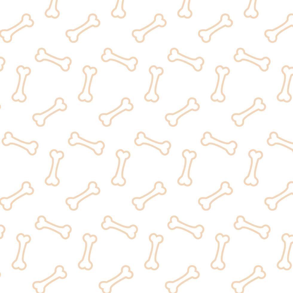 Dog bone icon seamless pattern.Design for print, wedding, backdrop, wallpaper. Vector illustration