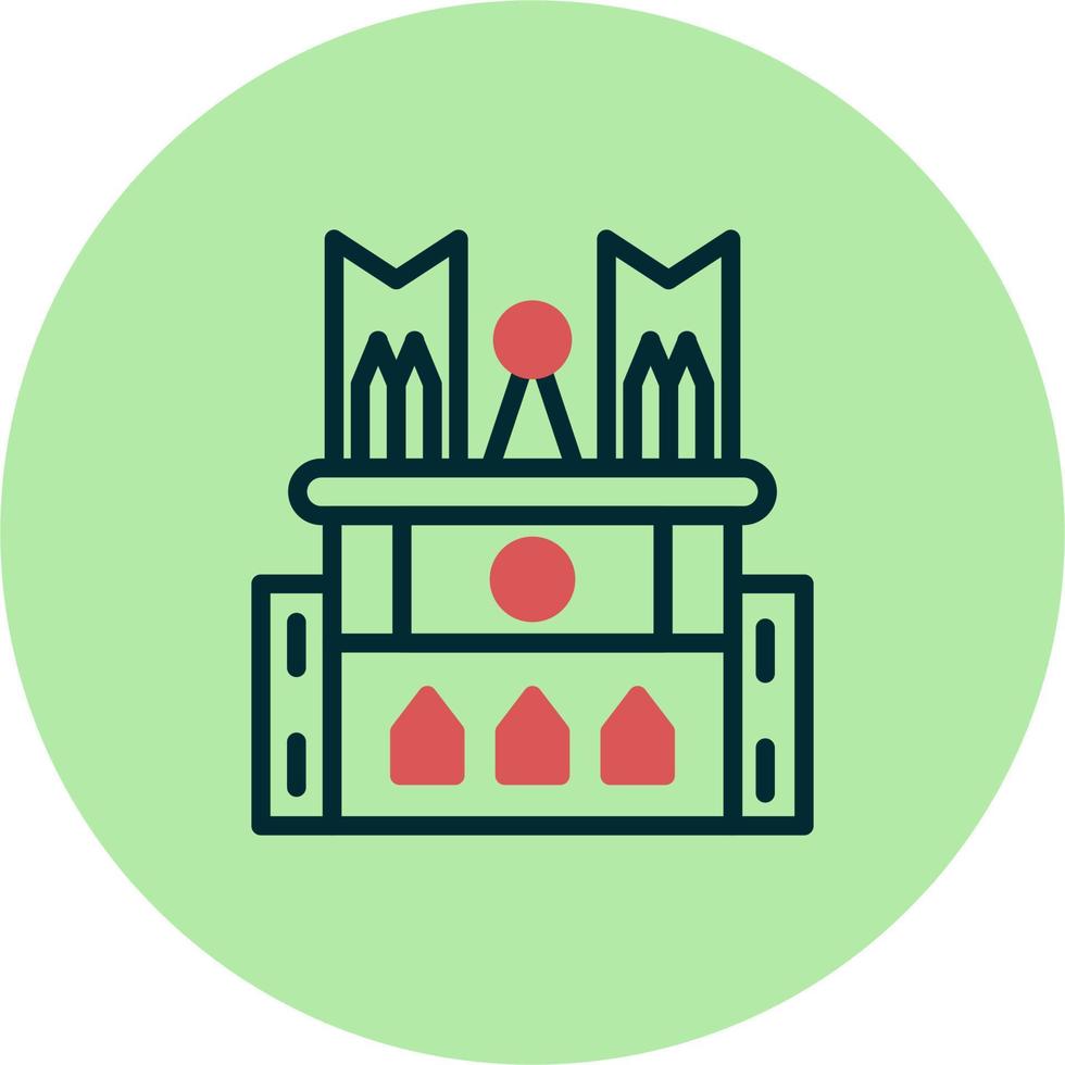 Notre Dame Vector Icon