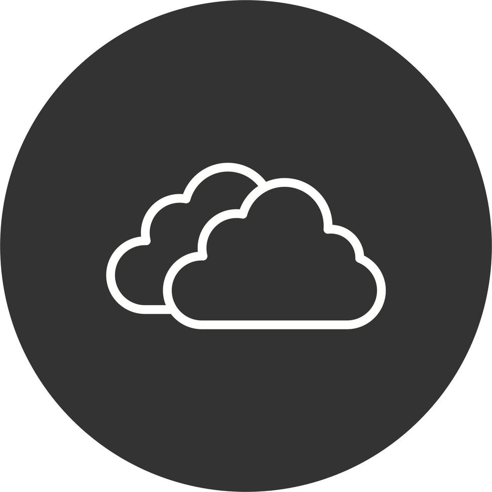 Cloudy Vector Icon