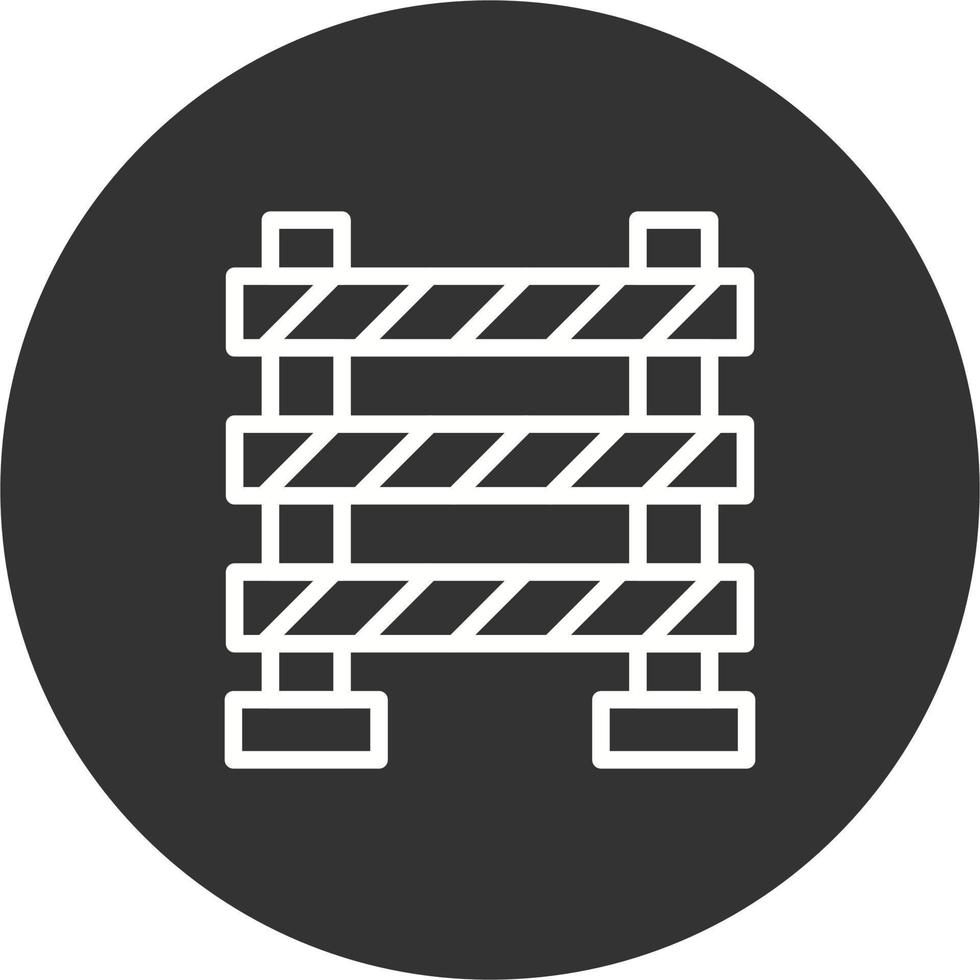 Road Block Vector Icon