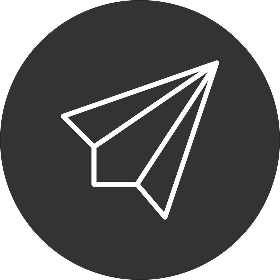 Paper Plane Vector Icon