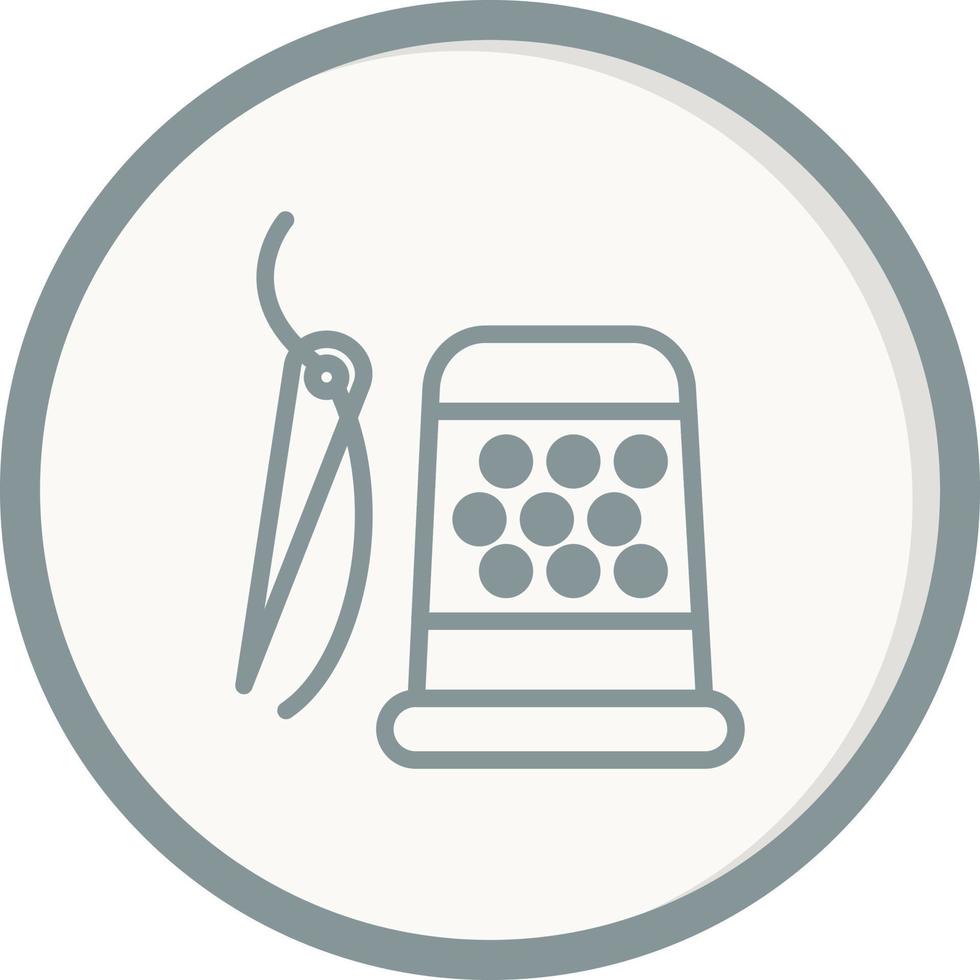 Thimble Vector Icon